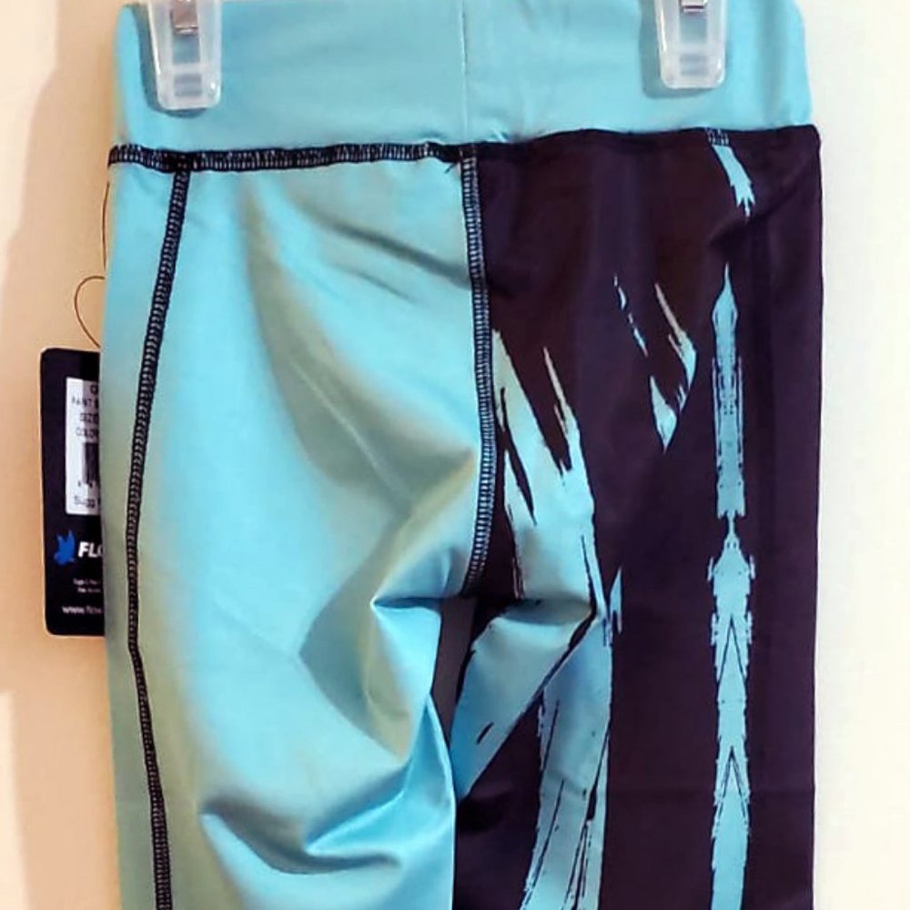 Flow Society Paint Splatter Leggings Youth XS